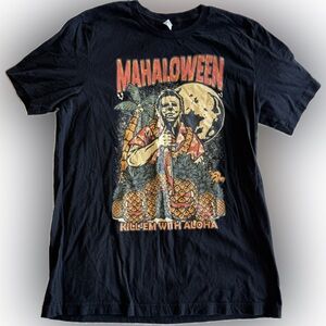 Mahaloween Hawaiian Halloween Shirt